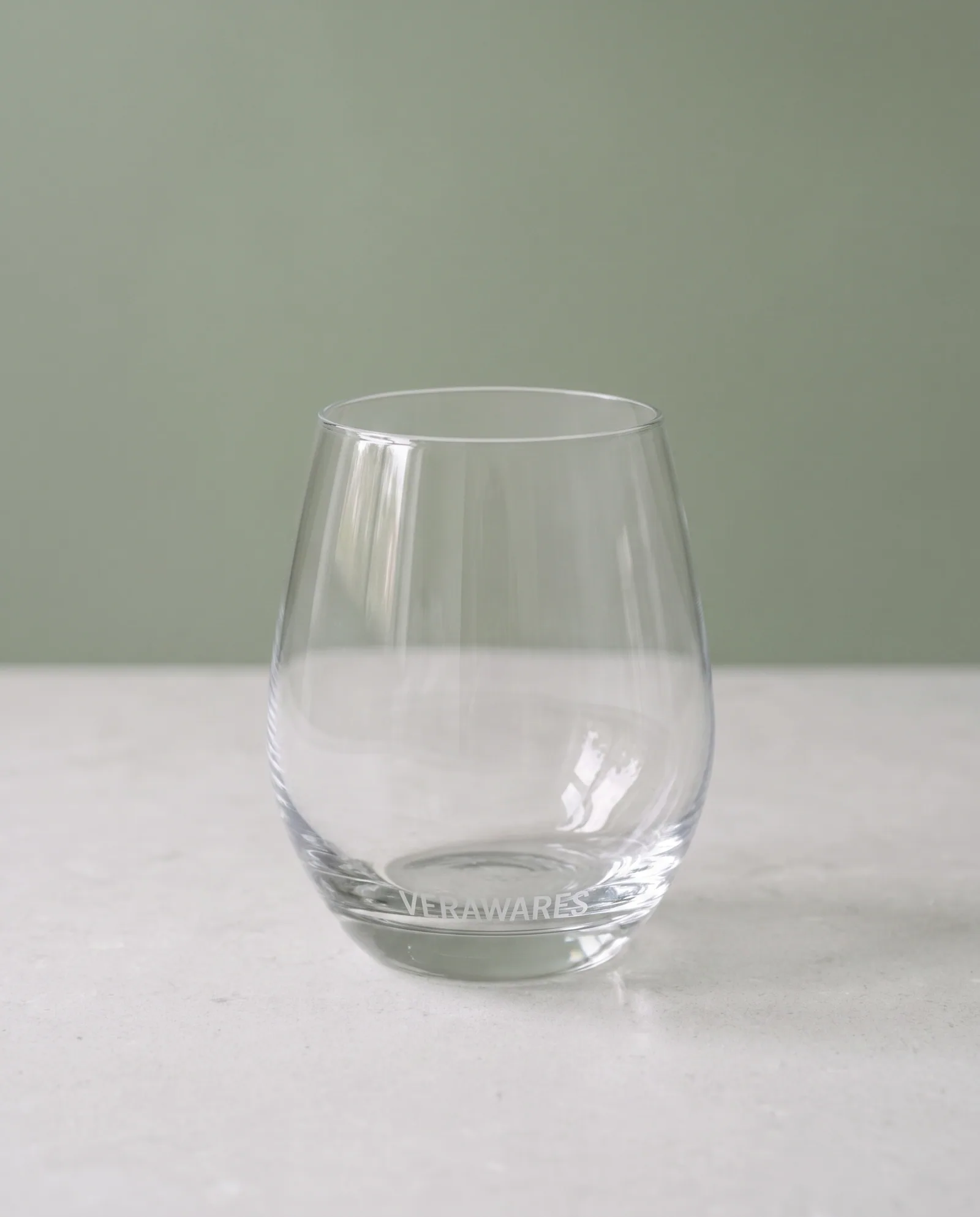 Stemless Wine Glass — 400 ml hand-blown stemless glass